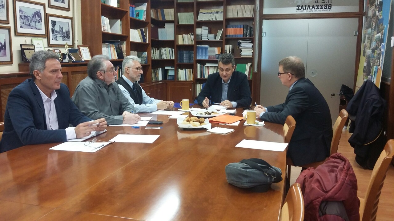 Συνάντηση του Προέδρου της ΠΕΔ Θεσσαλίας με εκπρόσωπο του Πανεπιστημίου Βαρσοβίας